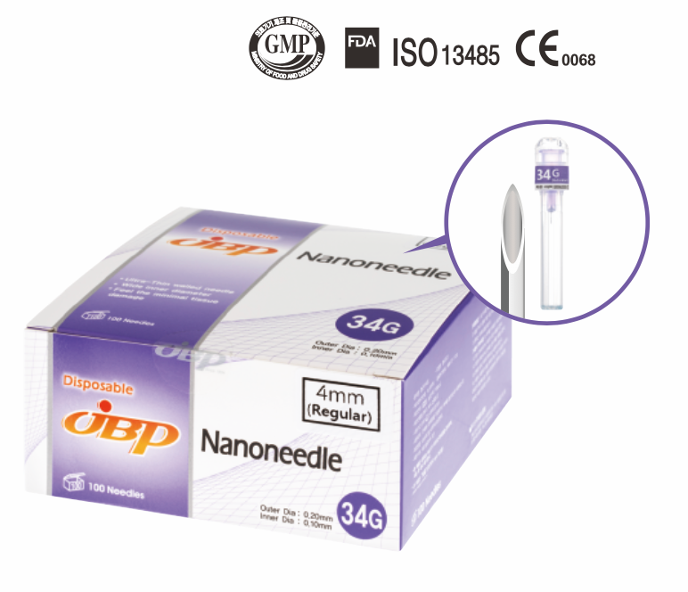 boite de 100 aiguilles jbp pour les interventions chirurgicales