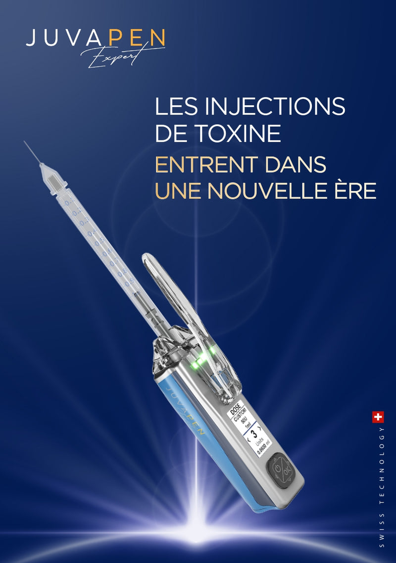 Juvapen Expert stylo automatisé pour les injections de toxine botulique. (Nous consulter pour remise tarifaire).